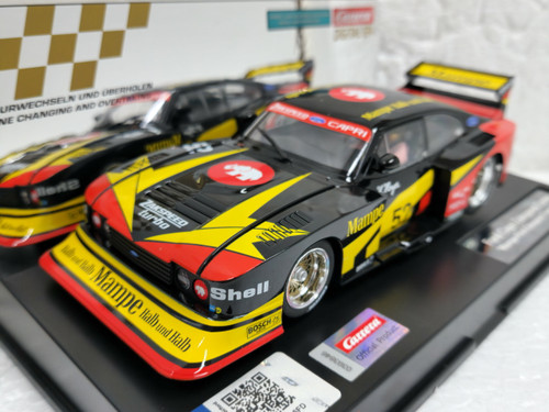 43895 Carrera Ford Capri Zakspeed Turbo Mampe, #52 *Analog/No