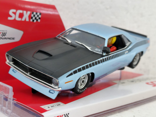 U10439X300 SCX Plymouth Trans Am AAR CUDA Bahama Blue 1970 1