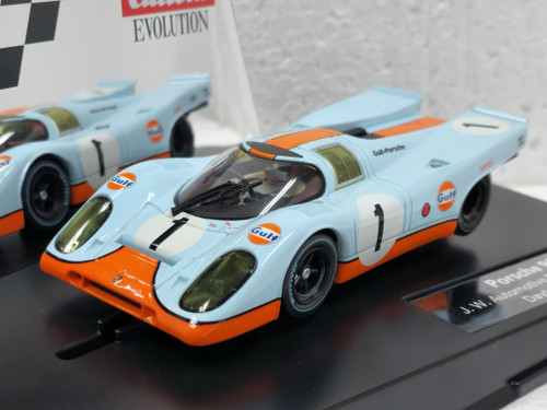 スロットカー1/32 gulfカラーPorsche917k! 10周年記念モデル スロットカー1/32 gulfカラーPorsche917k! 10周年記念モデル
