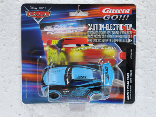 64221 Carrera GO!!! Disney Pixar Cars Jackson Storm Glow Racers