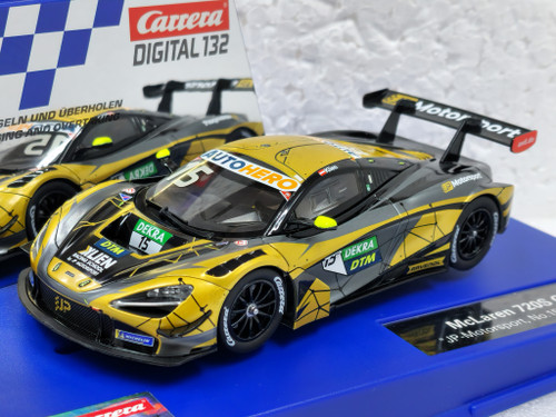 Carrera 1/32 Scale McLaren M20 Slot Car - 1972 McLaren Analog Slot Car No. 5