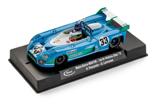 Voiture Slot.it Matra-Simca MS670B – Watkins Glen 1973 #33 – Échelle 1:32
