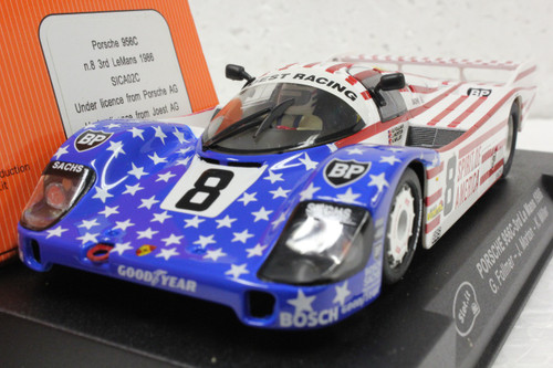SICA02C Slot.it Porsche 956C 3rd Le Mans 1986 #8, 1:32 Slot Car