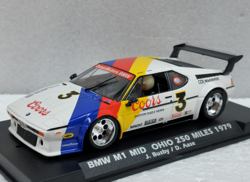 A2085R Fly BMW M1 Mid Ohio 250 Miles 1979 Race Version, #3 1