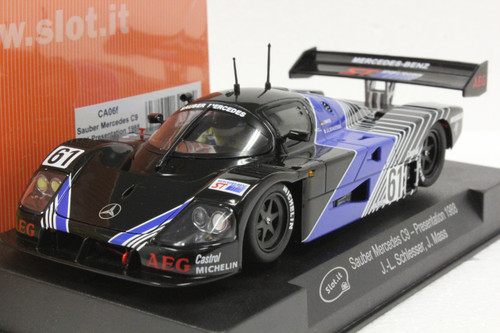 SICA06F Slot.it Sauber Mercedes C9 Presentation 1988 #61, 1:32
