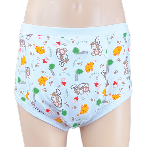 Cuddlz Little Monkey & Animal Pattern Padded Pull Up Cotton Training Pants for adults ABDL Adult Baby Diaper lovers Fetish
