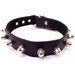 Black Rouge Leather Nuts and Bolts Style Studded Bondage Slave Collar BDSM Choice of Colour