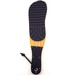 Rouge Shoe Shaped wooden bondage paddle for spanking with black rubber sole bdsm flogger