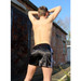 Sk8erboy Shiny Black Boxer Shorts Mens Fetish Bottoms UK Delivery Supplier