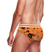 Prowler Halloween Pattern Briefs Orange & White Cartoon Pattern Underpants for Men