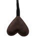 BOUND Nubuck Leather Heart-Shaped  Bondage Riding Crop Whip Spank