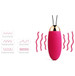 Svakom Elva Remote Control Vibrating Bullet - Red