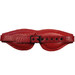 Rouge Burgundy Large Padded Leather Blindfold Eye Mask for Bondage BDSM fetish restraint sex play Burgandy