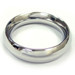 Rouge Silver Stainless Steel Doughnut Cock Ring (45mm) 1.77 Inches For Penis dick make harder stronger erections