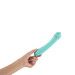 Mina Soft Silicone Classic Vibrator 7.5 Inches mint blue colour rechargeable