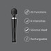 Loving Joy Rechargeable Magic Wand Vibrator 12 inches Black Sex Toy