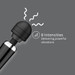 Loving Joy Rechargeable Magic Wand Vibrator 12 inches Black Sex Toy