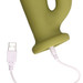 Ultra Soft Silicone Rotating Rabbit Vibrator Sextoy Rechargeable