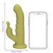 Ultra Soft Silicone Rotating Rabbit Vibrator Sextoy Rechargeable