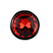 Toosh Silver Metal Butt Plug Small Red Stone