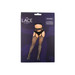 Lace by LJ Plus Size Suspender Pantyhose with Rhinestones