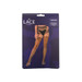 Lace by LJ Rhinestone Suspender Tights Black