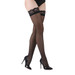 Lace by LJ Stay Up Thigh High Stockings with Lace Top - red