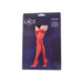 Lace by LJ Stay Up Thigh High Stockings with Lace Top - red
