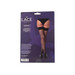 Lace by LJ Fishnet Thigh High Stockings with Rhinestones - red