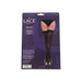 Lace by LJ Thigh High Stockings with Bow - black
