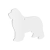 Newfoundland Dog Acrylic Keychain Blanks - Pack of 6