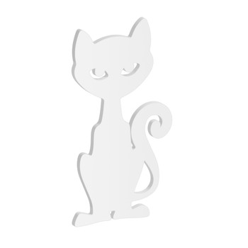 100mm Cat Acrylic Blank Shape 13