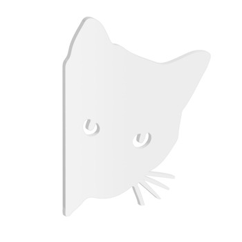 100mm Cat Acrylic Blank Shape 11