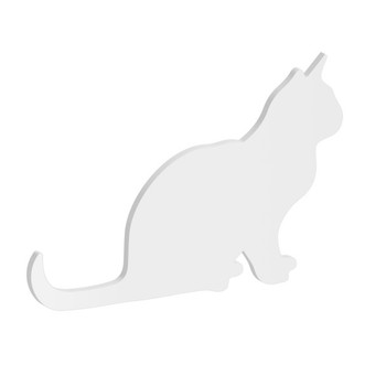 100mm Cat Acrylic Blank Shape 8