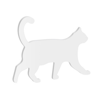 100mm Cat Acrylic Blank Shape 7