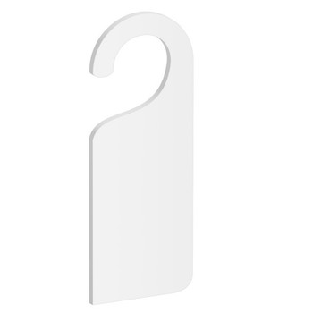 Door Hanger Acrylic Blank