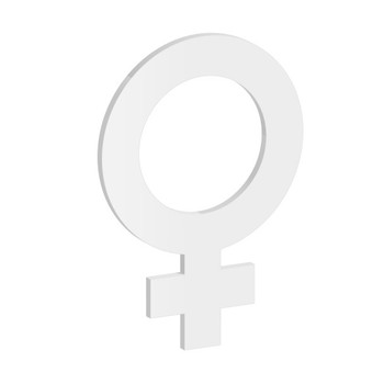 30mm Female Symbol Acrylic Blank