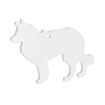 50mm Border Collie Dog Acrylic Blank