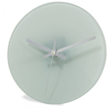 Round Blank Glass Clock 20cm Sublimation