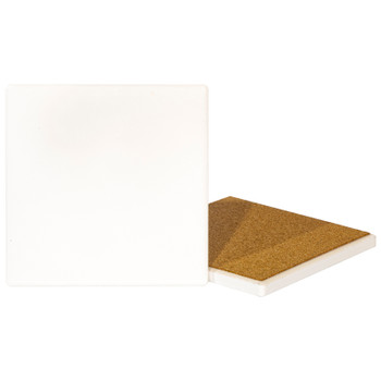 Blank Sublimation Ceramic Coaster - Square