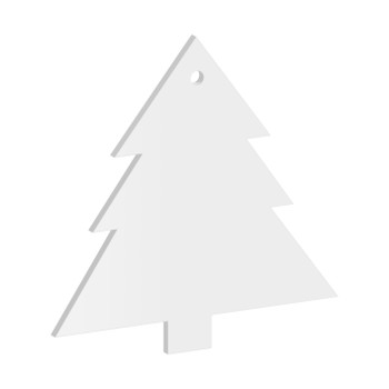Pack of 3 - Christmas Tree Acrylic Blank