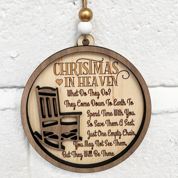 Christmas In Heaven Bauble