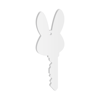 Easter Bunny Magic Key Acrylic Blank (Style 2)