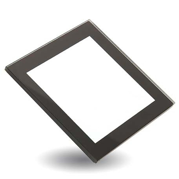 Black Edge Photo Coaster