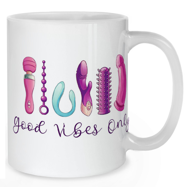 Good Vibes Only Rude Mug