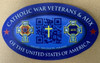 Catholic War Veterans Oval Magnet