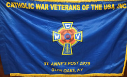 Post Flag with Fringe