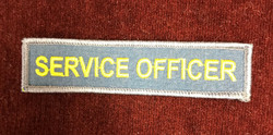 Service Officer Patch