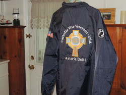Back of Windbreaker