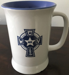 CWV Auxiliary Coffee Mug  (White, with Blue Emblem)
